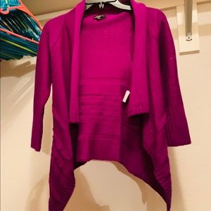 Women’s Purple Cardigan